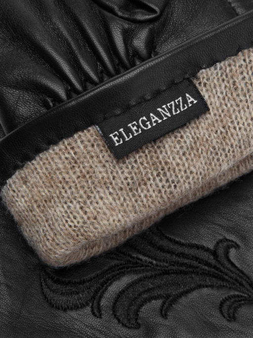 Перчатки женские 100% ш IS994 black - Eleganzza фото 3