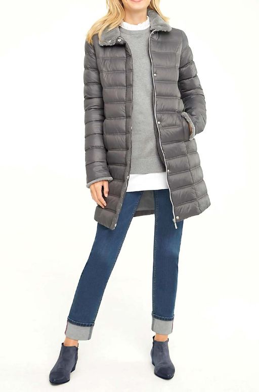 Пальто, антрацитовое - Linea tesini фото 3