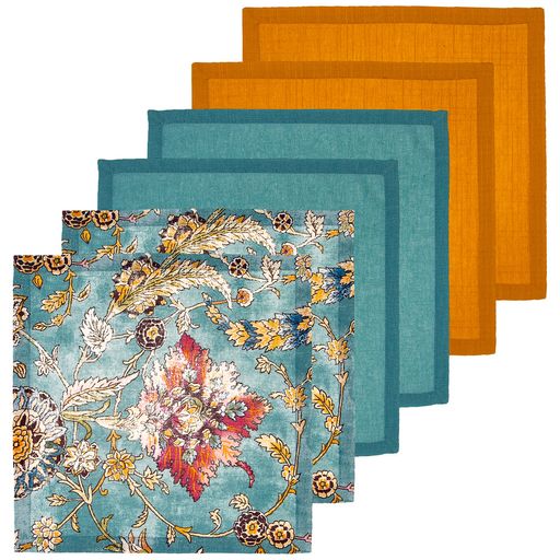 НАБОР САЛФЕТОК ИЗ 6-ТИ ШТ 40Х40, АНТИК,Х/Б 100 - Lefard фото 2