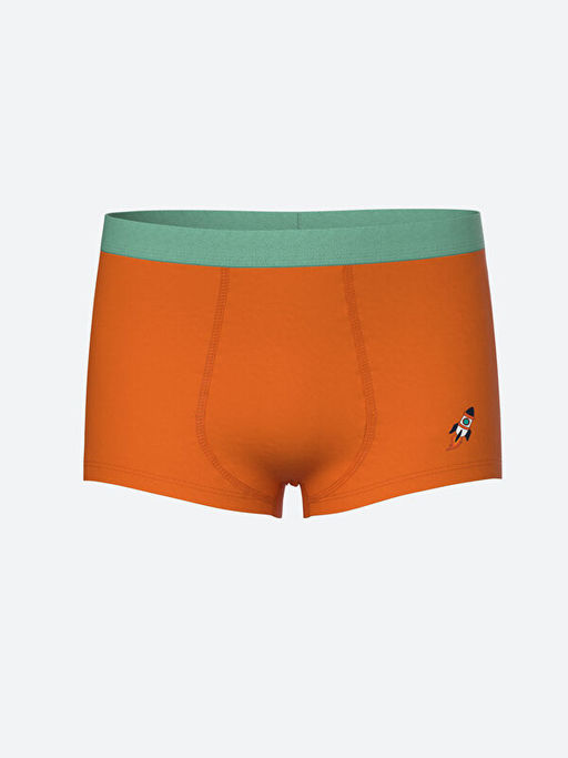 Bask?l? Erkek ?ocuk Boxer 3l? - Waikiki фото 3