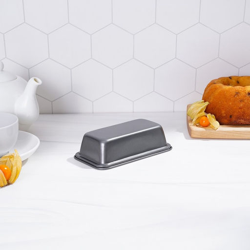 Форма для выпечки Доляна «Жаклин», 15.5×8.5 см, антипригарное покрытие, чёрная