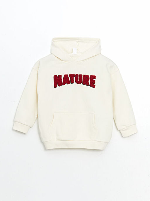 Kap??onlu Erkek Bebek Sweatshirt