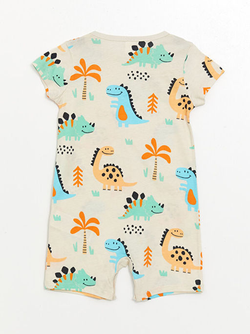 Bisiklet Yaka Erkek Bebek Tulum 2li - Waikiki фото 3