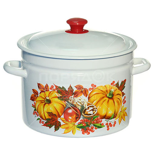 Кастрюля 9,0л цил. борт. 41804-212/6