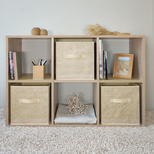 Короба стеллажные, без крышки, 31*31*31 см, набор 3 шт., MONET SUMMER, шт - Valiant фото 5