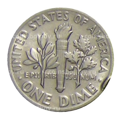 1 дайм (10 центов) 1975 года США