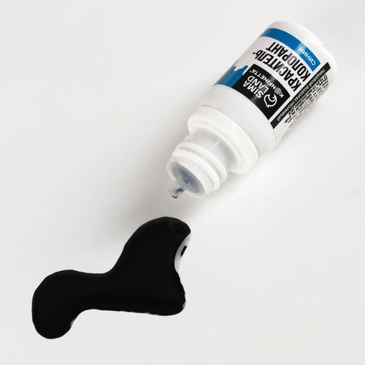 Краситель пищевой гелевый водорастворимый для десертов и пасхальных яиц: синий, 10 мл. - KONFINETTA фото 2