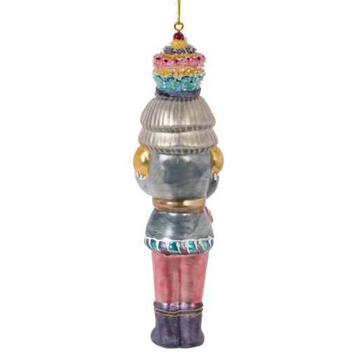 Украшение новогоднее "Щелкунчик", L3,5 W3,5 H16 см