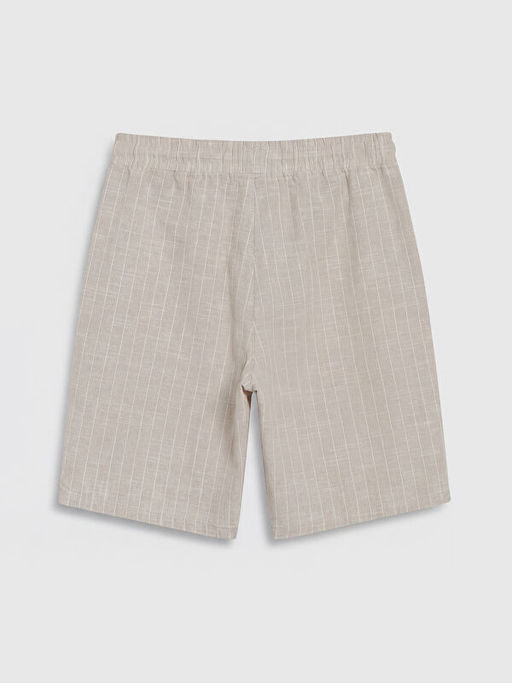 ?izgili Erkek ?ocuk Poplin ?ort