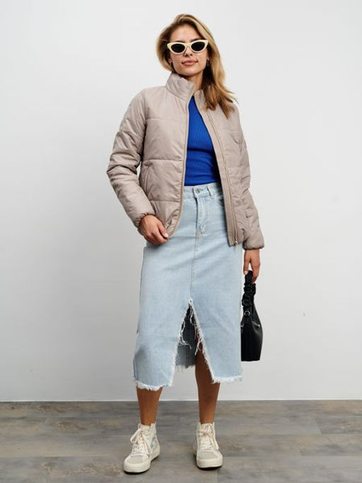 Куртка женская "Лэйди" какао