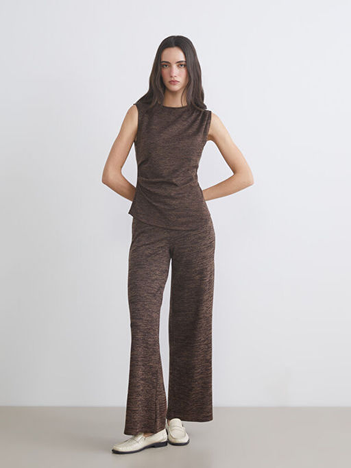 Bisiklet Yaka B?zg?l? Bluz