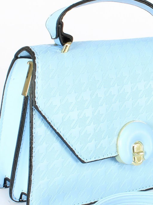 Сумка женская искусственная кожа Ch&K-1069, 1отд, плечевой ремень, голубой SALE 255052 - Adelia фото 9