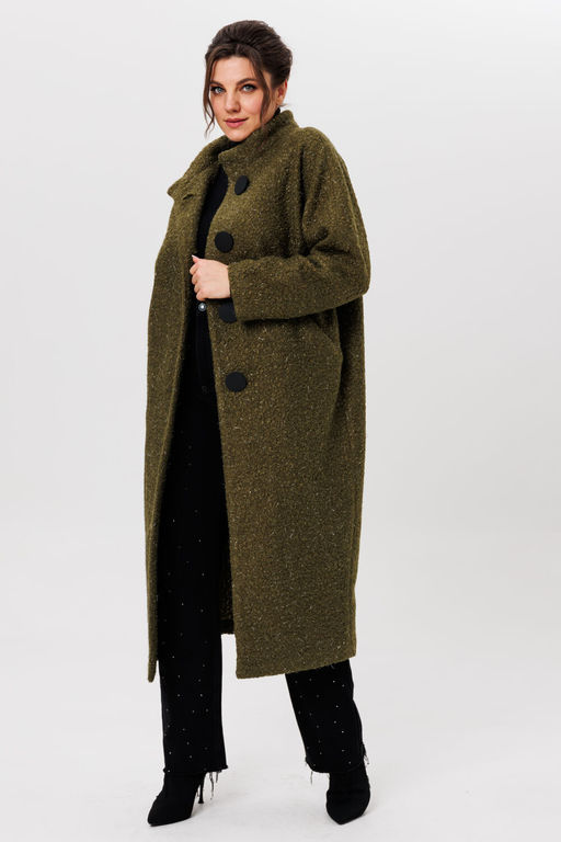 Пальто Michel Chic 363/1-Р хаки фото 4