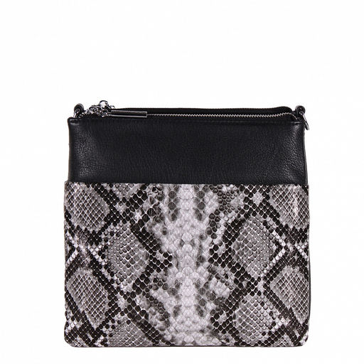 Сумка 9875-4-6 black gray Polina&Eiterou