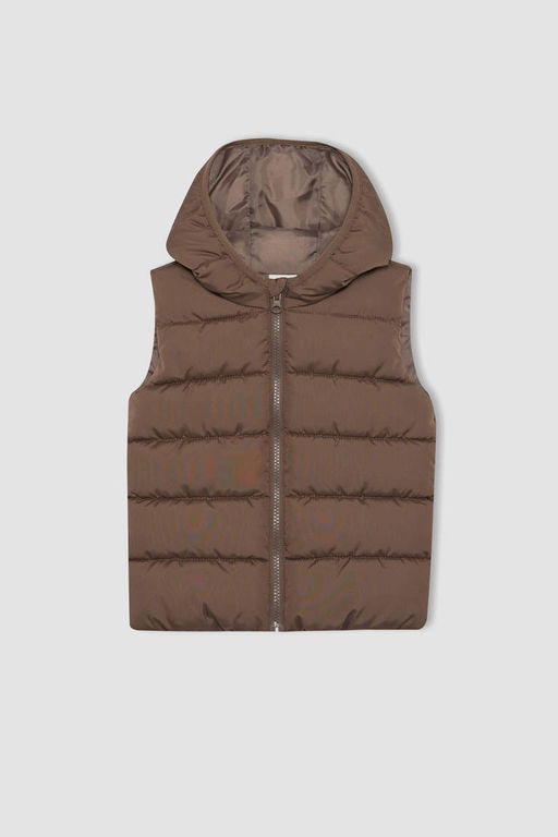 Водонепроницаемый водоотталкивающий надувной жилет для маленьких мальчиков - Defacto фото 5