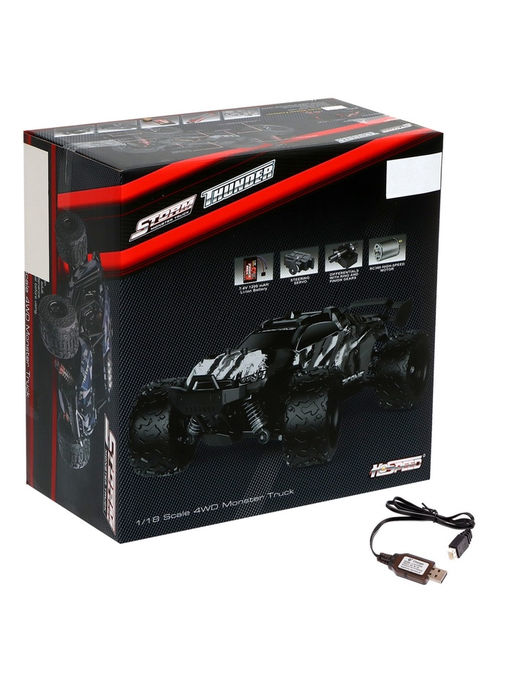 Машинка на пульте управления Багги, радиоуправление, 4WD, 36 КМ/Ч, масштаб 1:18 - Simaland фото 9
