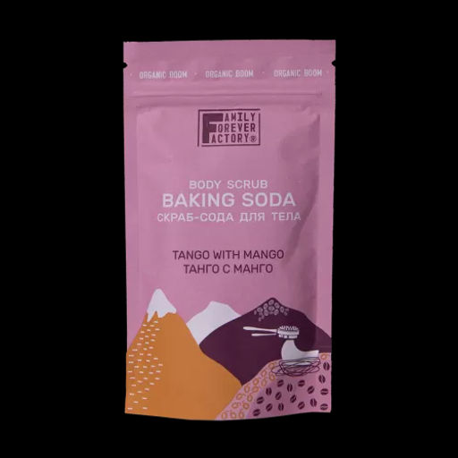 Organic Boom Скраб-сода для тела "Танго с манго" 200г