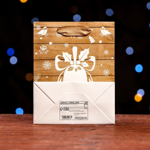 Цена за 12 шт. Пакет ламинированный Колокол 11,5 х 14,5 х 6 см - Simaland фото 2