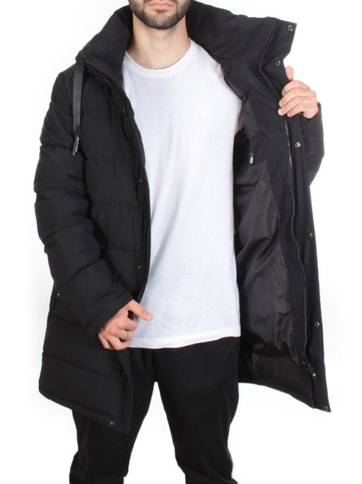 4008 BLACK Куртка мужская зимняя ROMADA (200 гр. холлофайбер) - Fashion фото 10