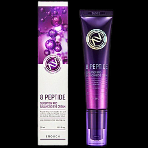 Enough Premium 8 peptide Senation Pro Eye Cream, 30ml - Антивозрастной крем для век