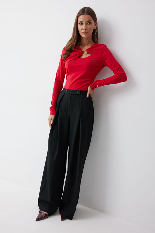 Джемпер LYUSHe 4232 красный  фото 4