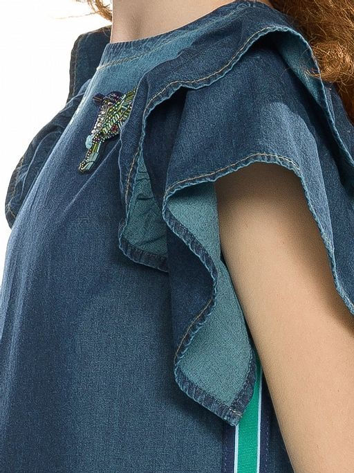 PELICAN, платье для девочек, Синий