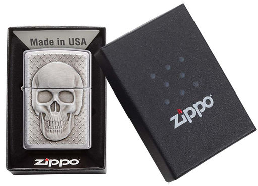 Зажигалка ZIPPO Череп | Skull Design 29818  фото 6
