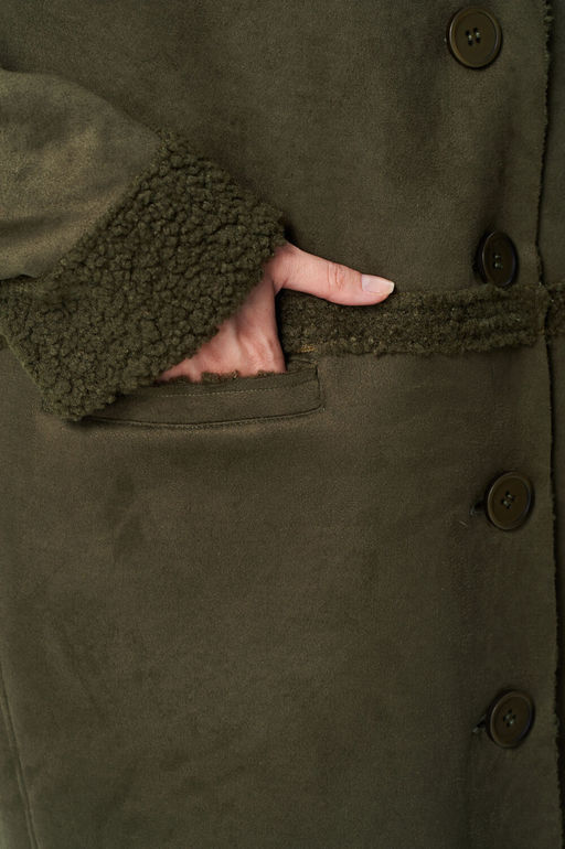 Пальто Diamant 1939 олива фото 3