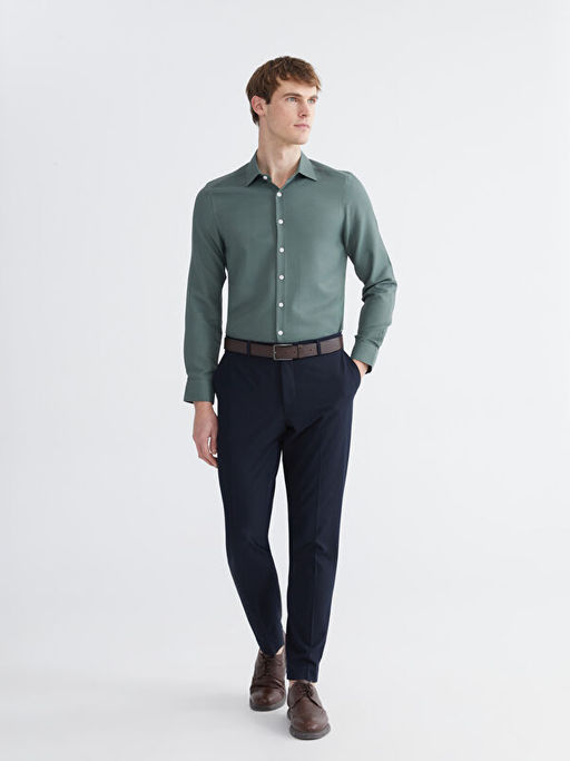 Slim Fit Arm?rl? Erkek G?mlek