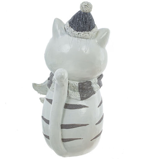 Фигурка декоративная "Кот", L13 W12 H25 см, 2в.