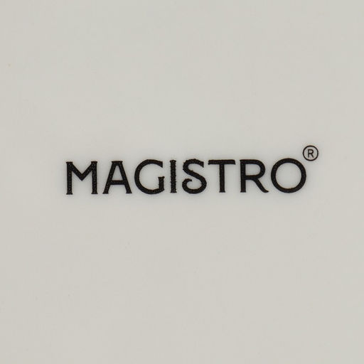 Кокотница Magistro «Церера», 500 мл, d=15 см, фарфор, белая