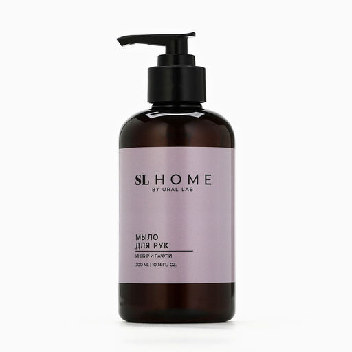 Мыло для рук жидкое URAL LAB, 300 мл, аромат инжира и пачули  фото 2