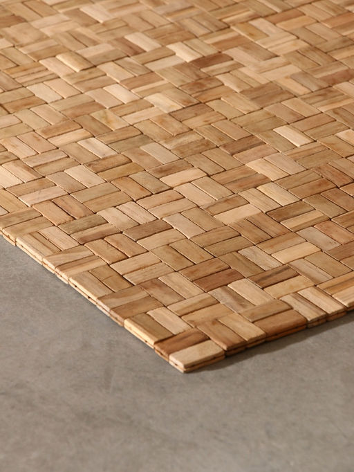 Коврик из тикового дерева, 100600.7 см - Simaland фото 4