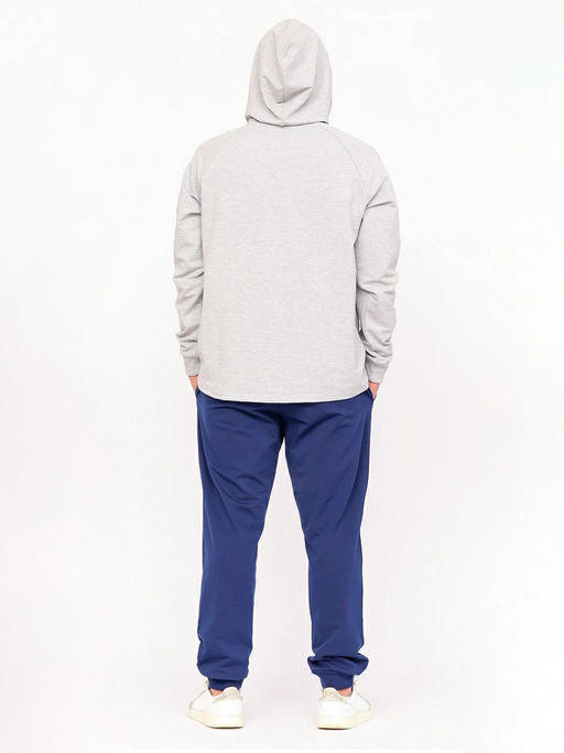 CRB wear/FWXM 90031-11 Комплект мужской (толстовка, брюки),светло-серый меланж/Ex.Cherubino  фото 3