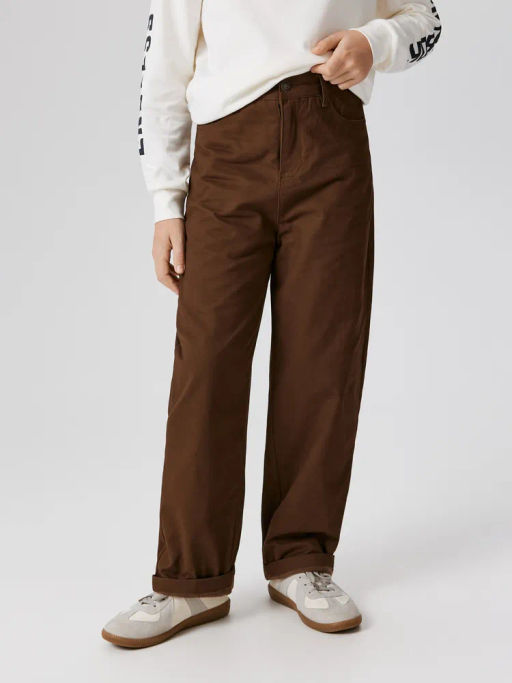 ACOOLA / Брюки (утепленные) детские для мальчиков Galan коричневый