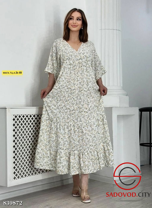 Платье женское с принтом - Bruno фото 3