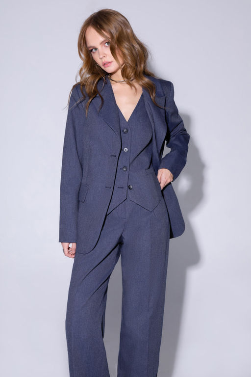 Костюм Pirs 4477 джинсовый  фото 6