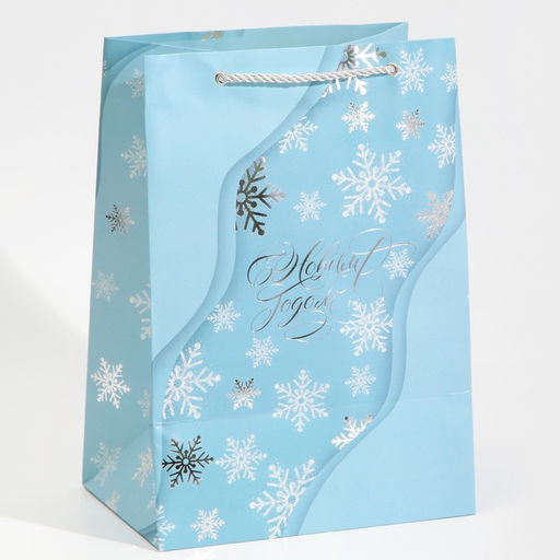 Пакет ламинированный Лёд, 21 30 15 см - Дарите счастье фото 3