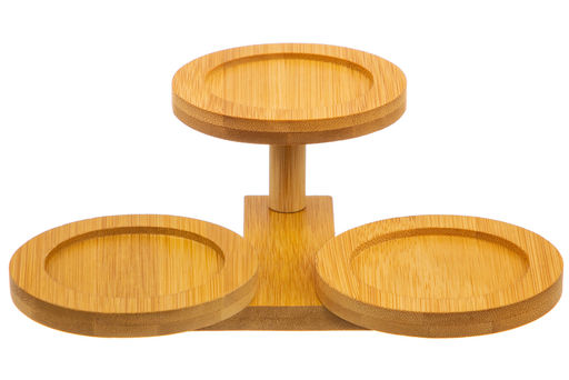 Набор 3 банок д/хранения 400 мл 21*19*17 см Птички на ветке на дер. подставке + ложки - Elan gallery фото 11