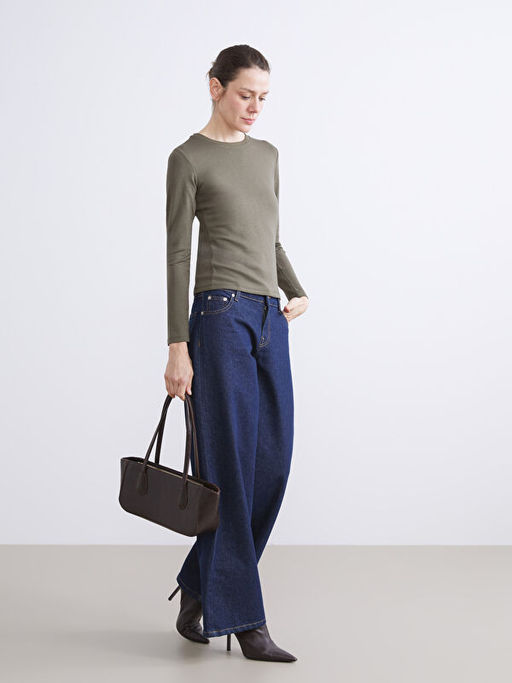 Bisiklet Yaka Kad?n Body