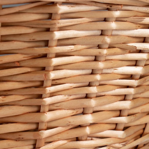 Корзин плетёная для хранения Hleda, ива, бежевая, набор 3 шт.