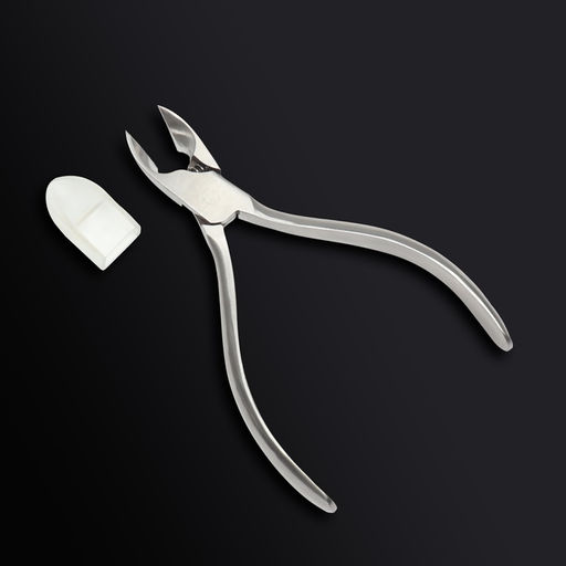 Кусачки педикюрные Premium, скрытая пружина, 12,2 см, длина лезвия - 15 мм, цвет серебристый - Queen fair фото 2