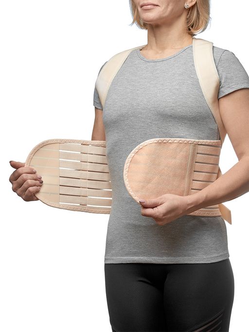 Корсет ортопедический реклинирующий полужёсткий кол-во рёбер жёсткости: 2 - Орто.ник фото 4