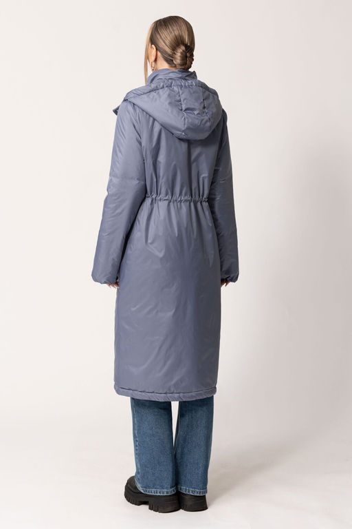Пальто Golden Valley 7163 темно-голубой  фото 2