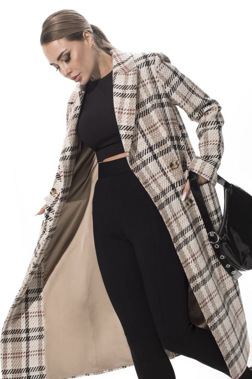 Пальто Golden Valley 7142 бежевый  фото 2