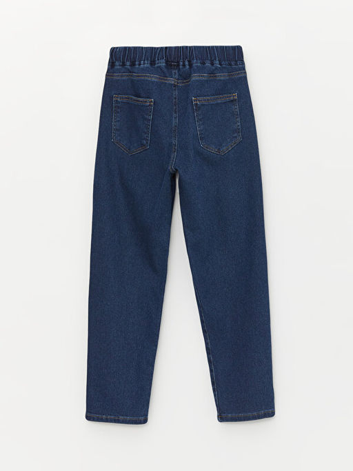 Beli Lastikli Erkek ?ocuk Jean Pantolon