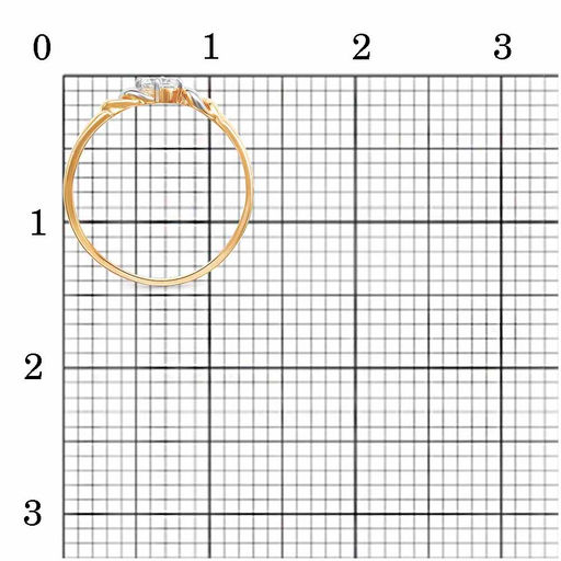 КОЛЬЦО 22810096Р - Красная пресня фото 3
