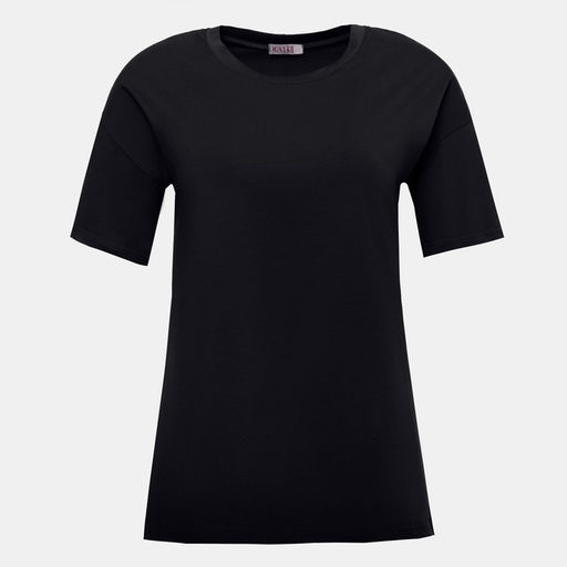 Футболка женская MINAKU SLIM FIT: цвет чёрный, р-р 42
