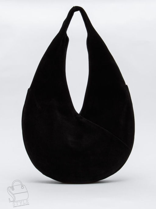 Сумка женская кожаная 1101M black Polina&Eiterou