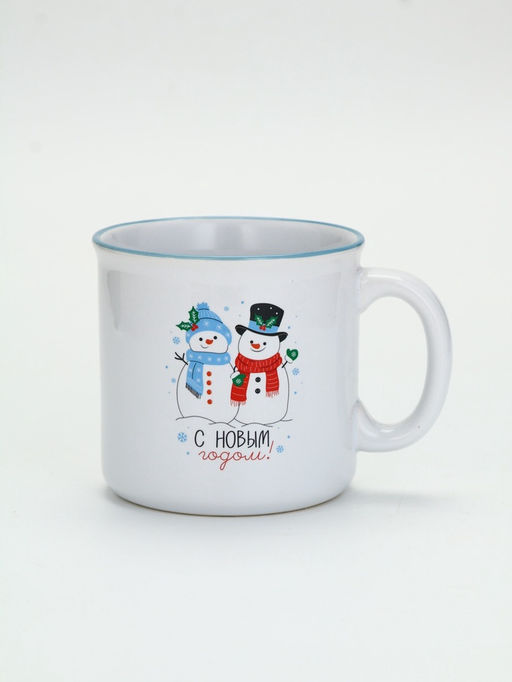 УЦЕНКА Кружка Снеговики, 530 мл